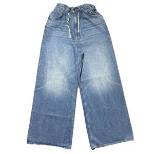 Mother Snacks The Doggie Bag Heel Jeans 33 Wash Dine N' Dash‎ Baggie Blue Denim